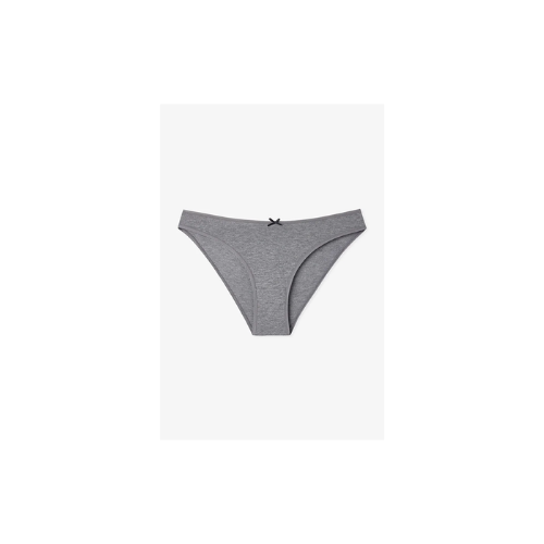 Renkli Black Flower 3'lü Pamuklu Slip Külot