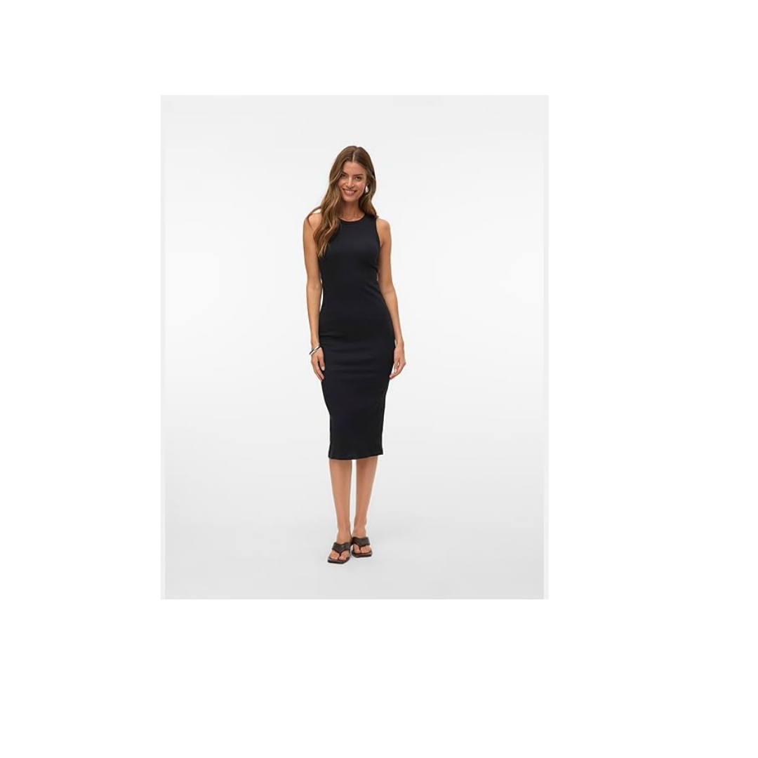 Vero Moda Vmlavender Sl Calf Dress Vma Noos Elbise Kadın