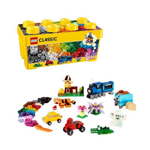 LEGO Classic Orta Boy Yaratıcı Parçalar Yapım Kutusu 10696-4 Yaş ve Üzeri Çocuklar için Yaratıcı Oyuncak Yapım Seti