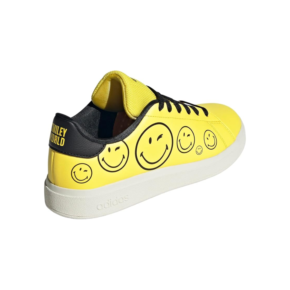 Adidas Advantage Smiley J Ayakkabı Çocuk Unisex Sarı - Siyah