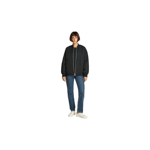 Calvin Klein Long Bomber Ceket Kadın Siyah