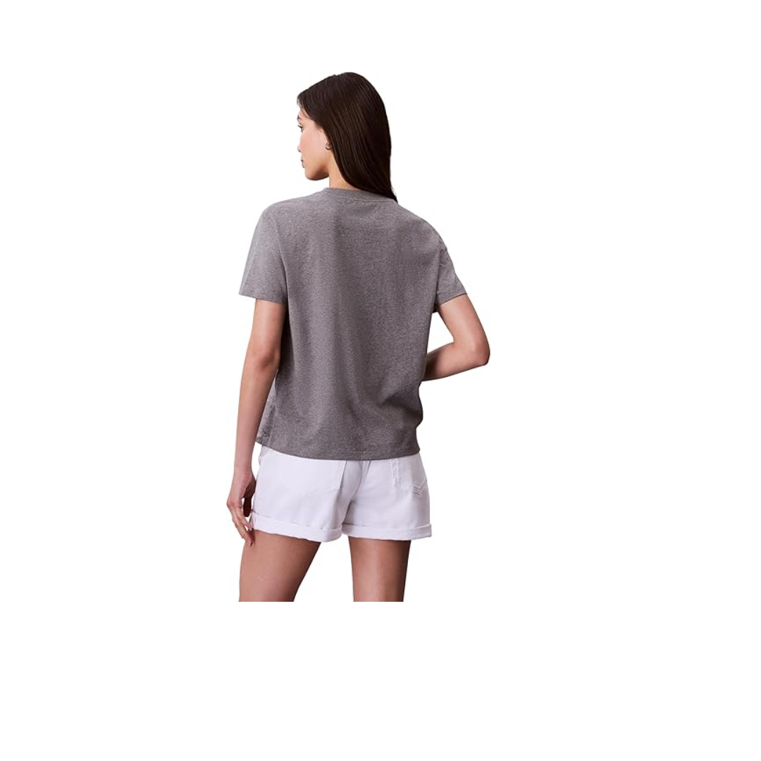 Calvin Klein HERO SS CLASSIC MONOLOGO CNECK T Tişört Kadın