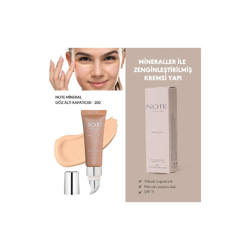 Note Mineral Concealer 202 SPF 15 Göz Altı Kapatıcısı