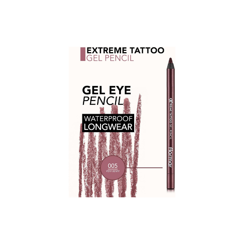 Flormar Extreme Tattoo Gel Pencil 005 Very Berry Göz Kalemi