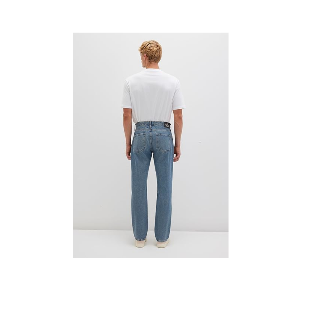 Lisbon Classic Denim Vintage Koyu Indigo Mavisi Jean Pantolon 0010039-91240