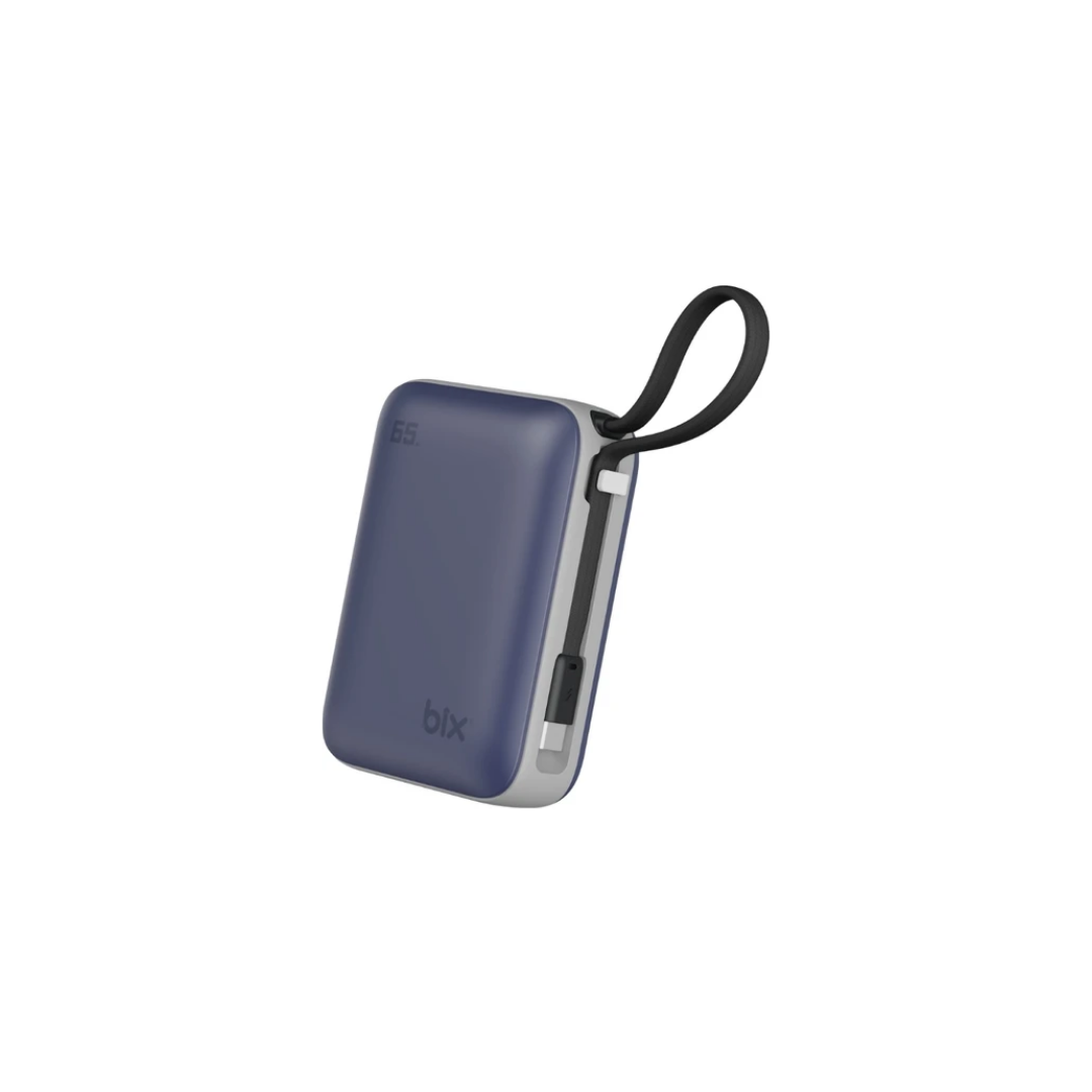 Bix PB120 20000mAh 65W PD Kompakt Tasarımlı Dijital Göstergeli Powerbank Taşınabilir