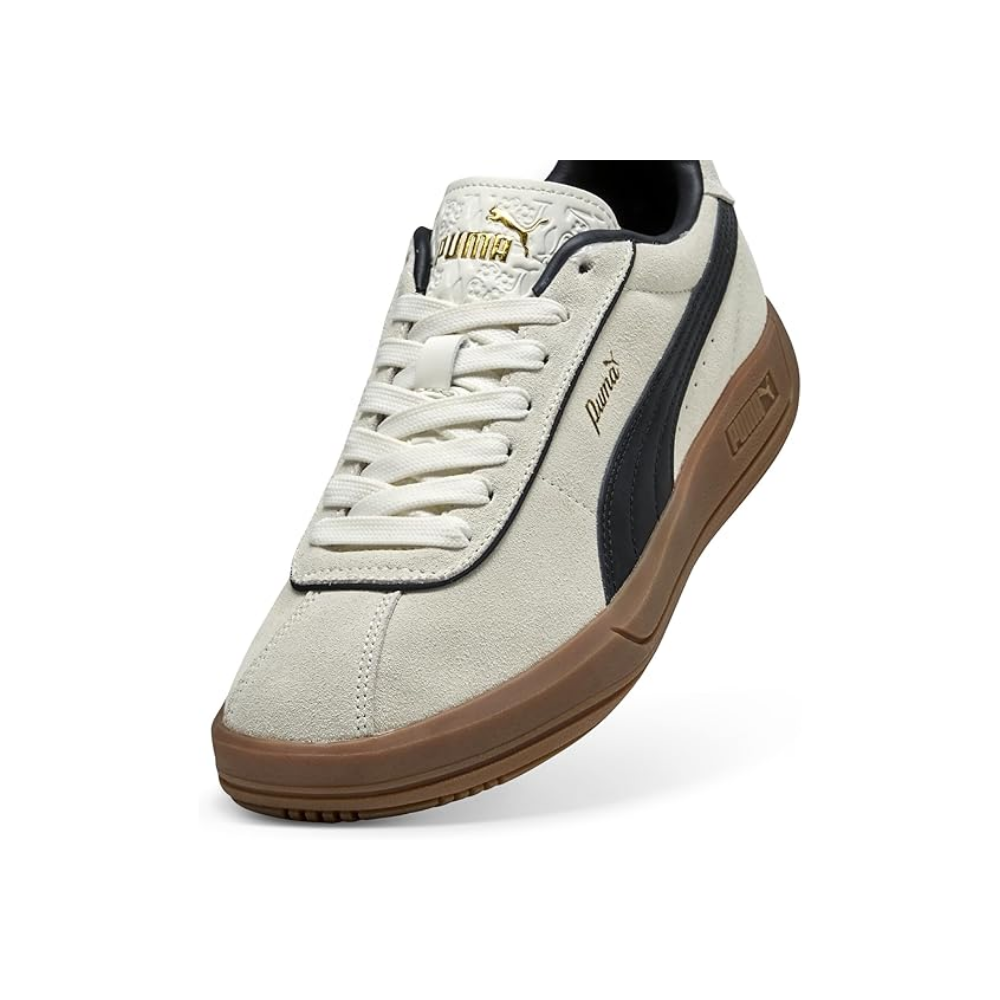 Puma Club Klassika Suede Günlük Spor Ayakkabı Kadın Krem - Siyah