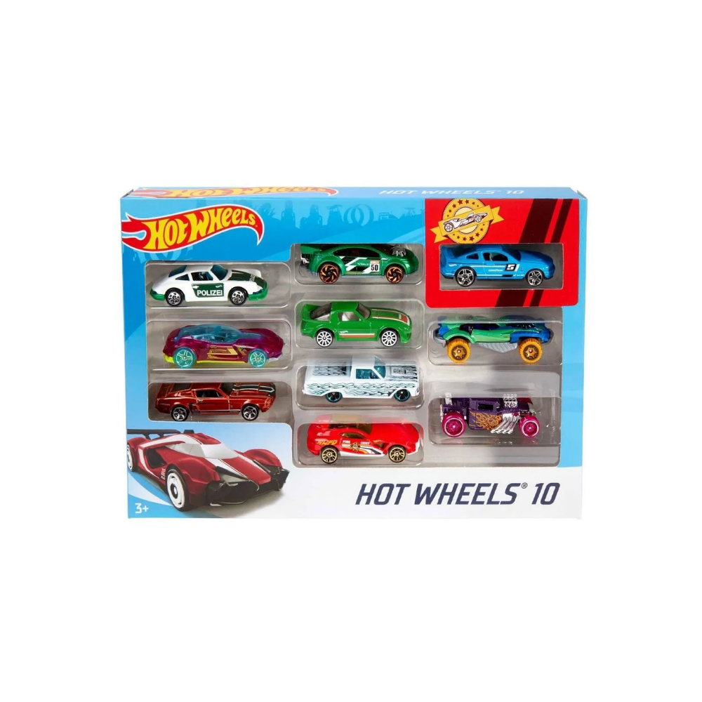 Hot Wheels Araba Seti 54886 Karışık 10 Adet 