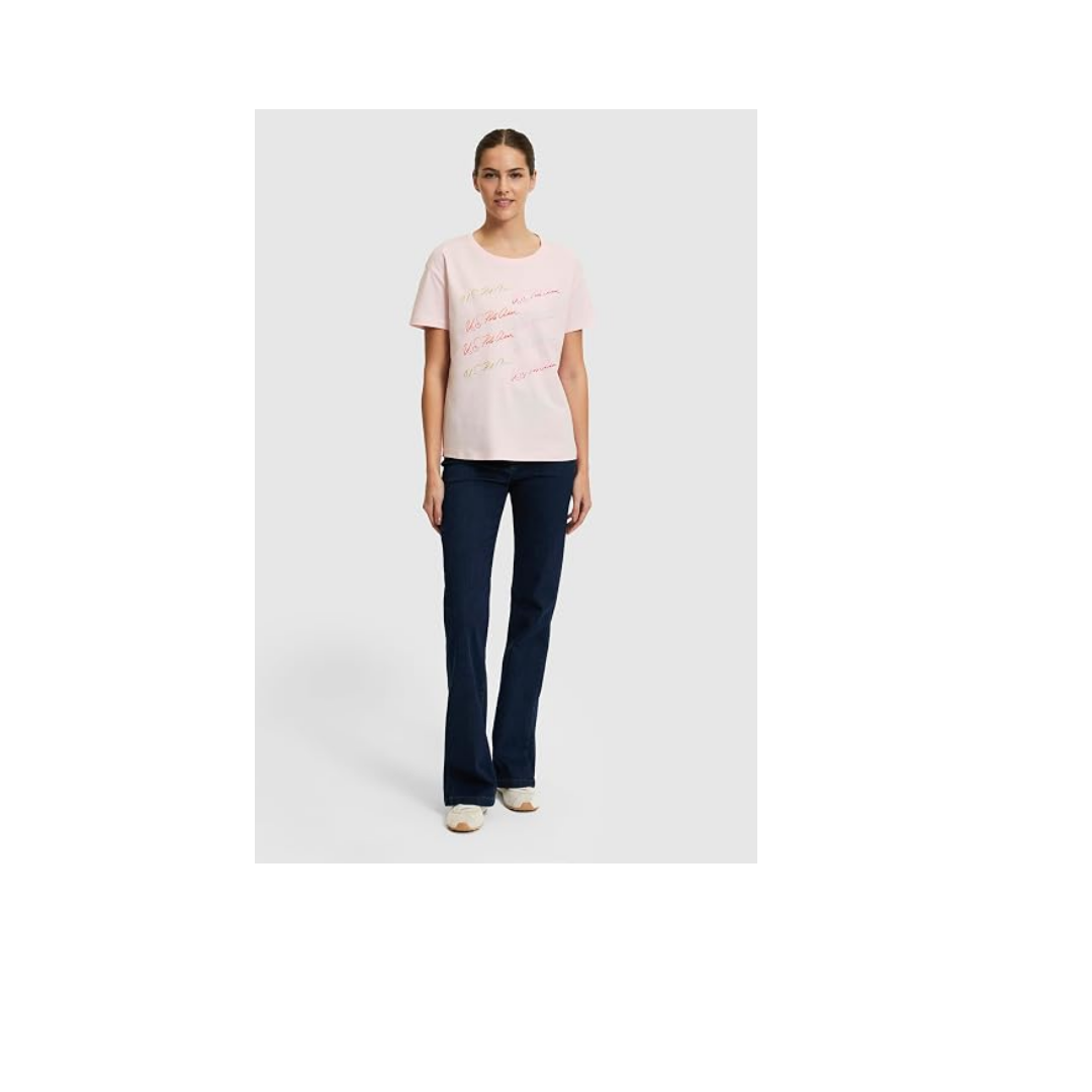 U.S. Polo Assn. Kadın Açık Pembe Tişört 50323561-VR078