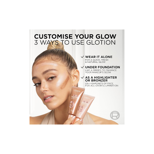 L'Oreal Paris Glotion All In One Doğal Işıltı Aydınlatıcı Losyon 901 Fair Glow