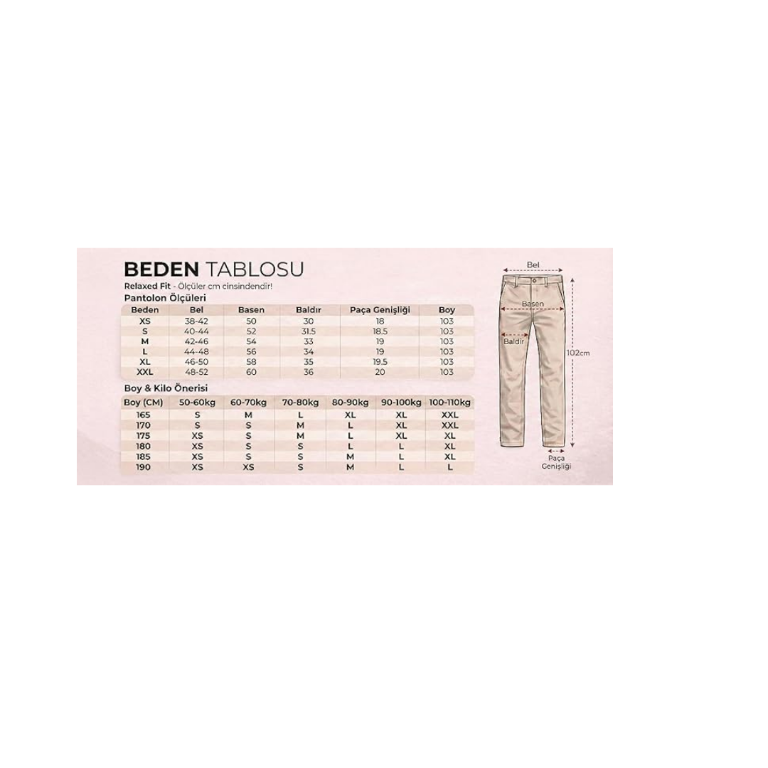 TheSeason Erkek Pamuklu Keten Görünümlü Beli Bağcıklı Relaxed Fit Yazlık Pantolon