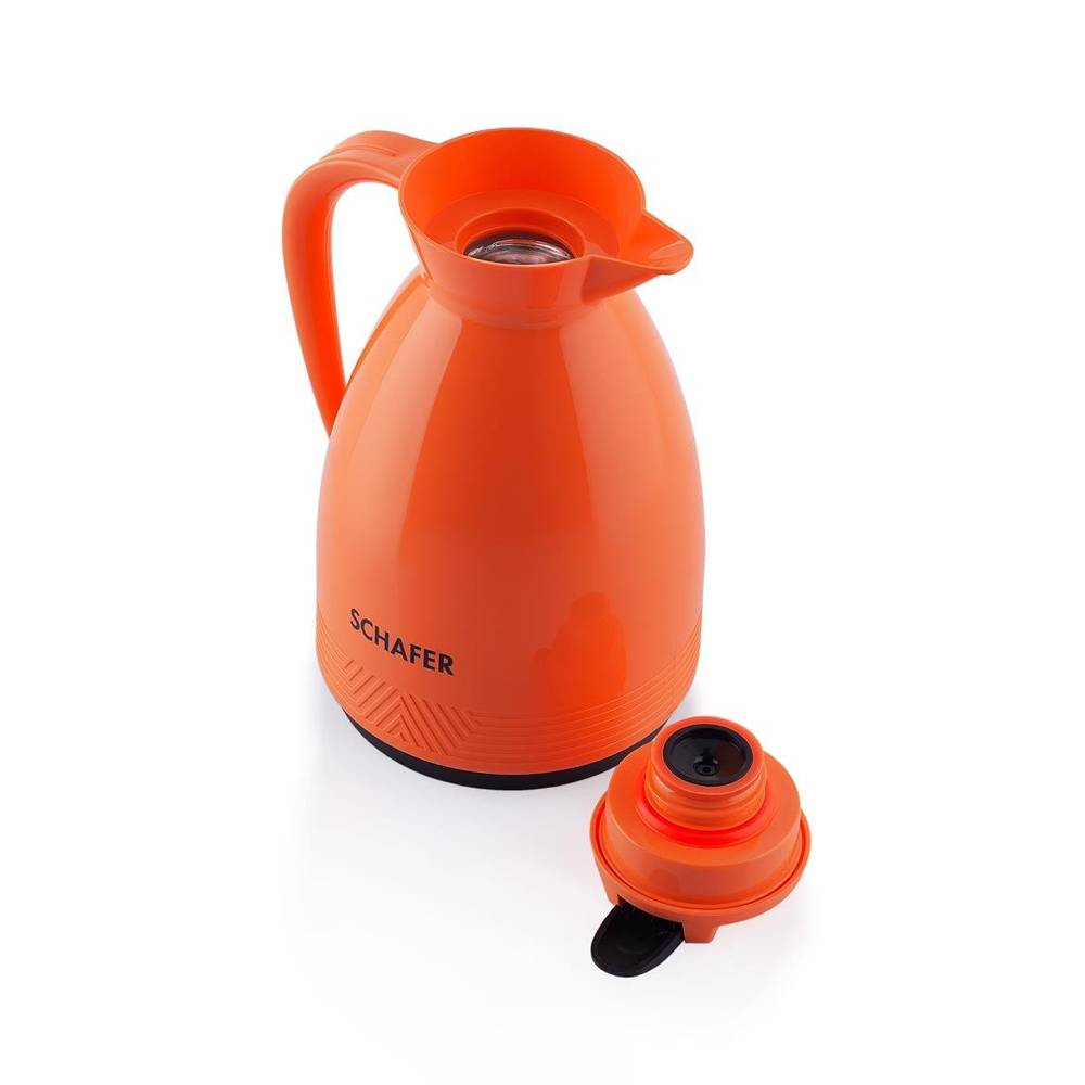 Schafer Kitchenhouse Cam Termos 1 Lt - Turuncu