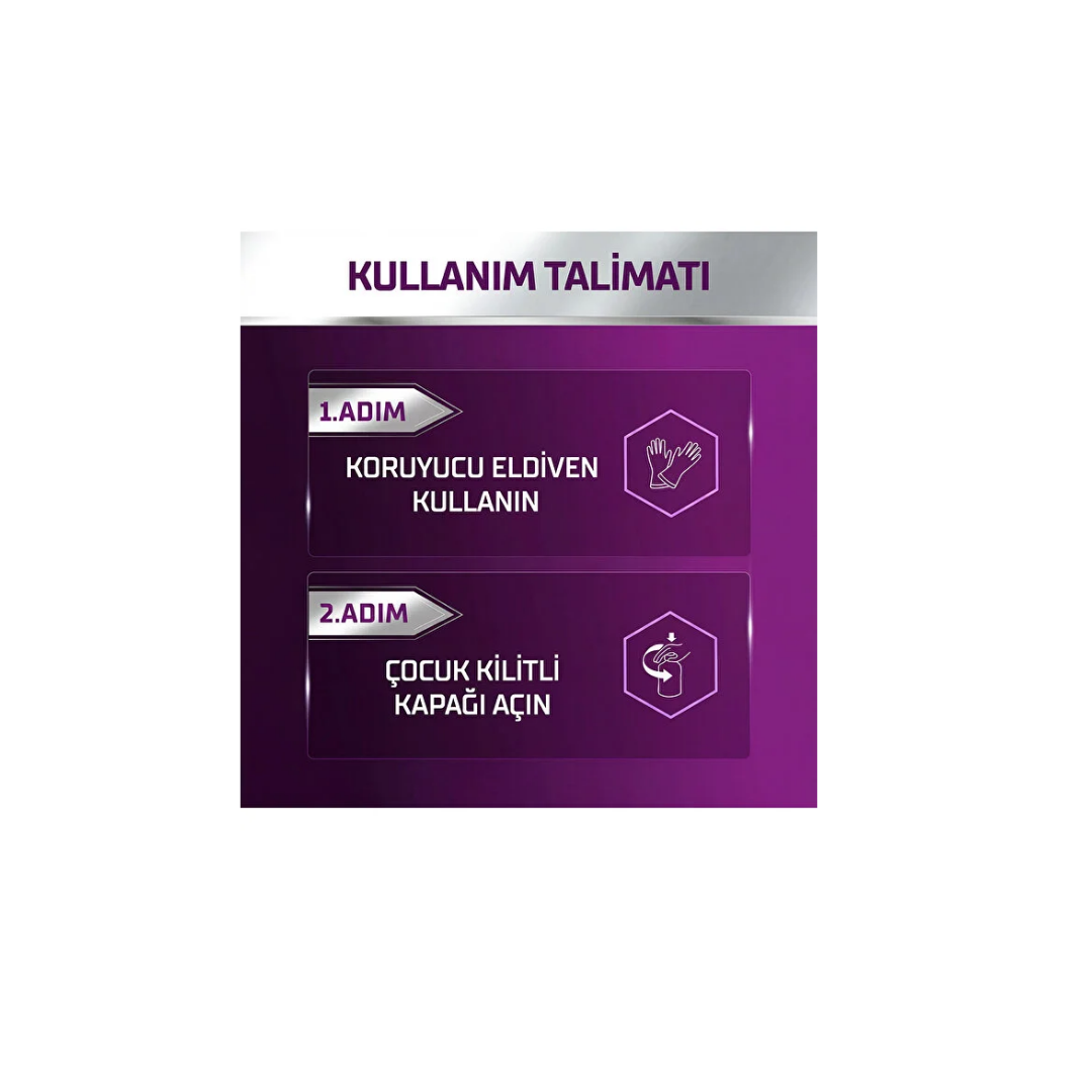 Domestos Dual Action Kötü Koku Karşıtı Çamaşır Suyu 750 ml x3