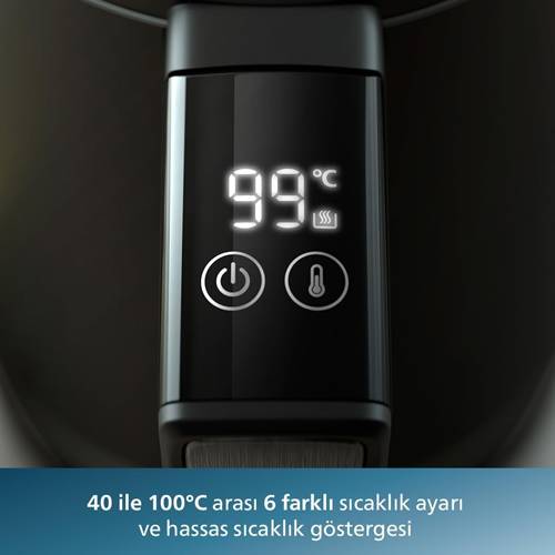 Philips 7000 Serisi HD9396/90 Çift Yalıtımlı Su Isıtıcısı 1,7 Liltre