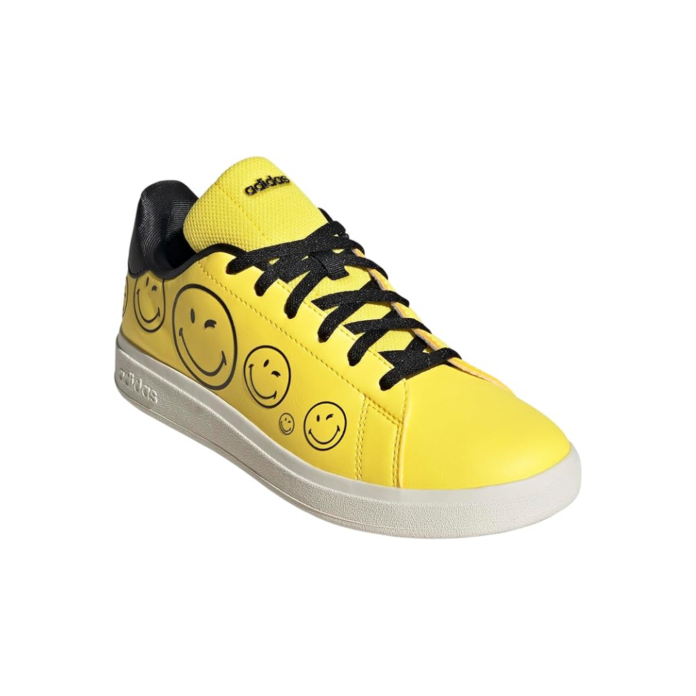 Adidas Advantage Smiley J Ayakkabı Çocuk Unisex Sarı - Siyah