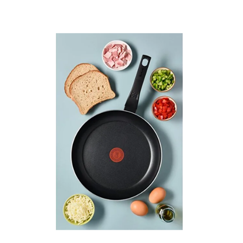 TEFAL Titanyum 1X SimpleCook 20/24/28 Cm Difüzyon Tabanlı 3'lü Tava Seti - 2100119732