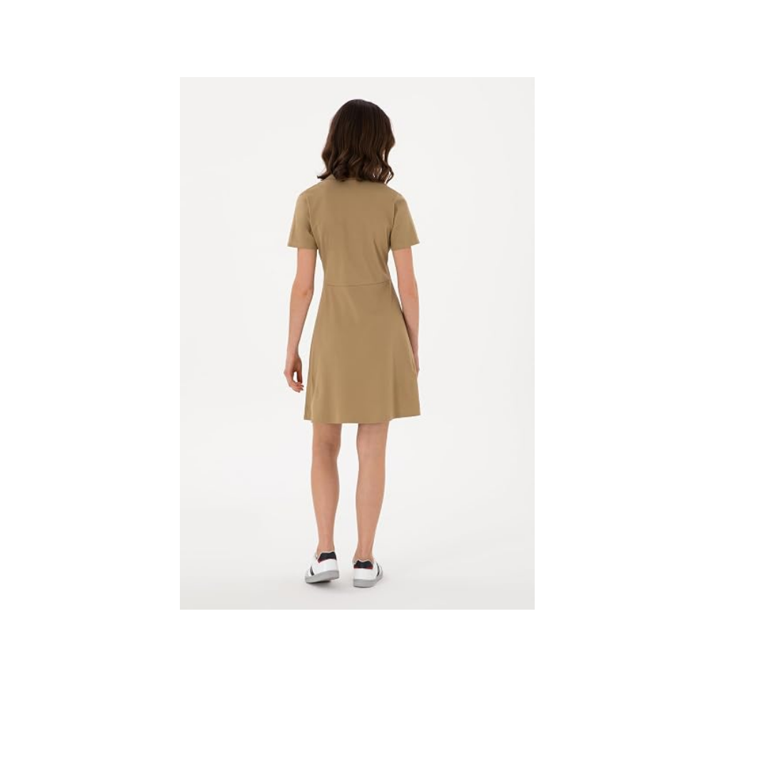 U.S. Polo Assn. Kadın Haki Elbise (Örme) 50305854-VR027
