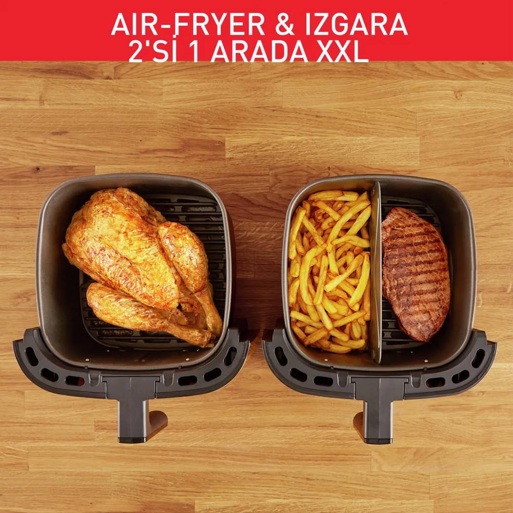 Tefal Easy Fry Grill XXL Black EY8018 6.5 lt Yağsız Fritöz