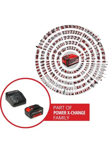 Einhell 18V 4A PXC Starter Kit Akü & Şarj Cihazı