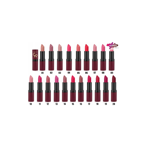 Golden Rose Velvet Matte Lipstick No: 027