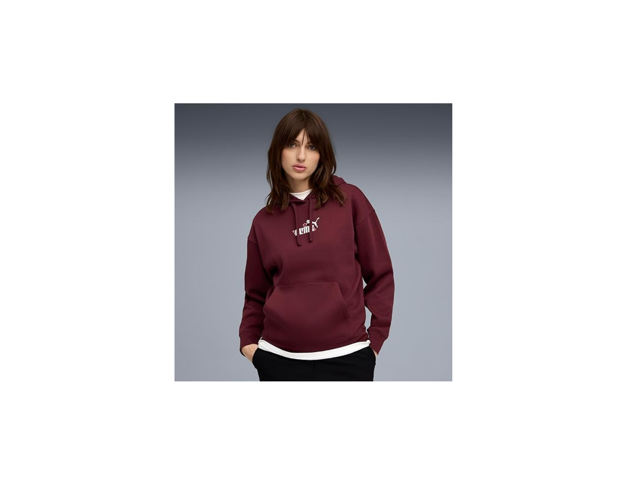 Puma Ess Nature 2.0 Hoodie Hoodies Kadın