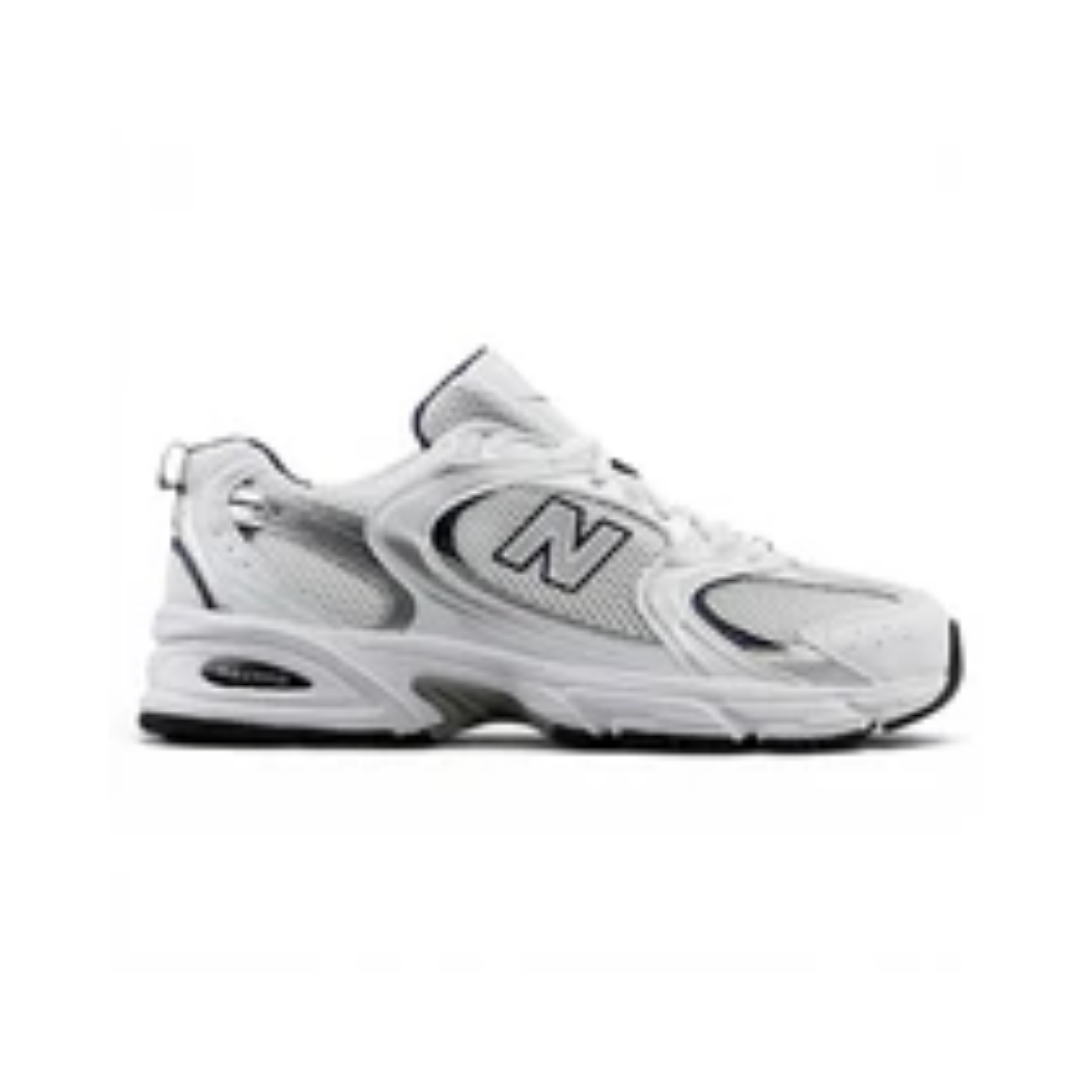 New Balance 530 White Silver Navy