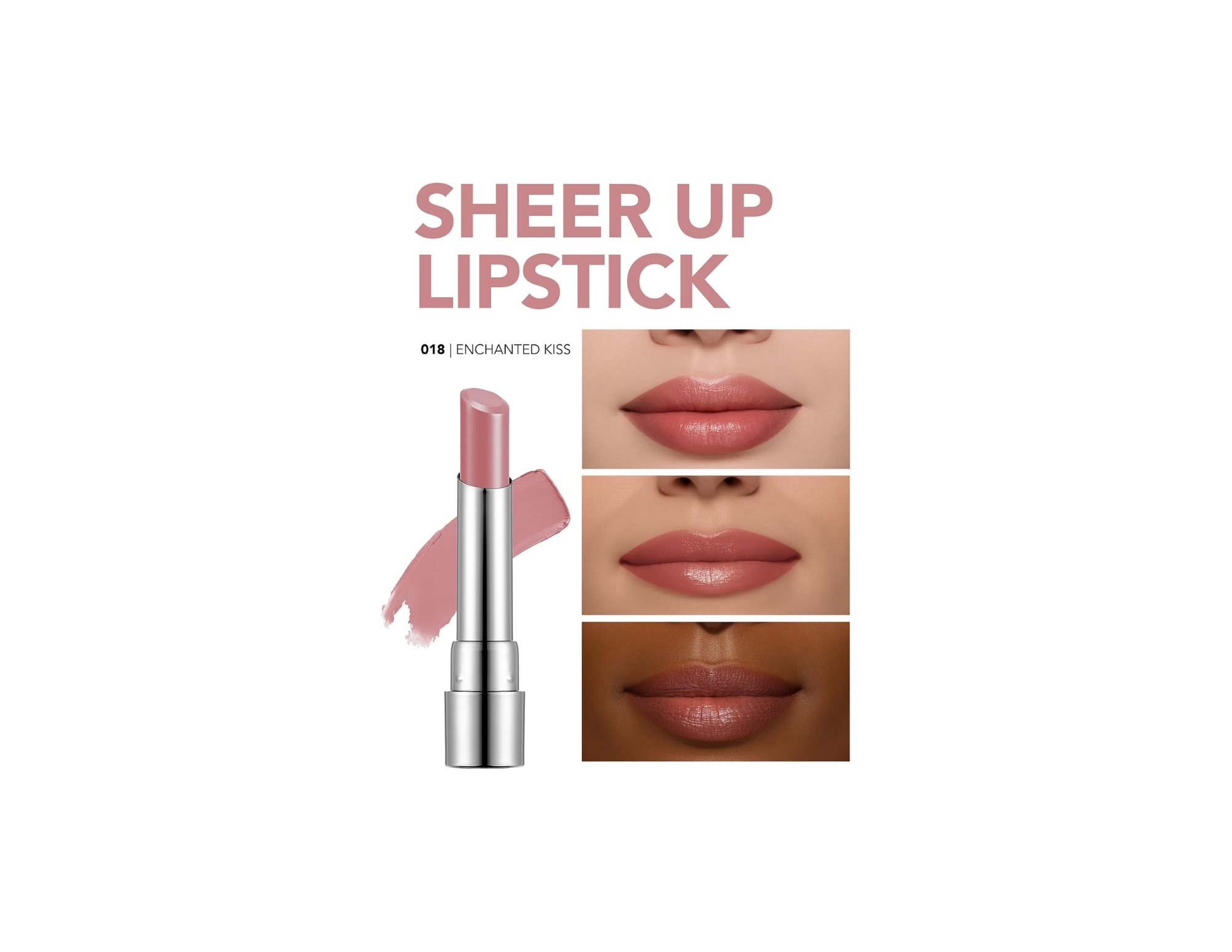 Flormar Sheer Up Yarı Transparan & Parlak Bitişli Nemlendirici Ruj