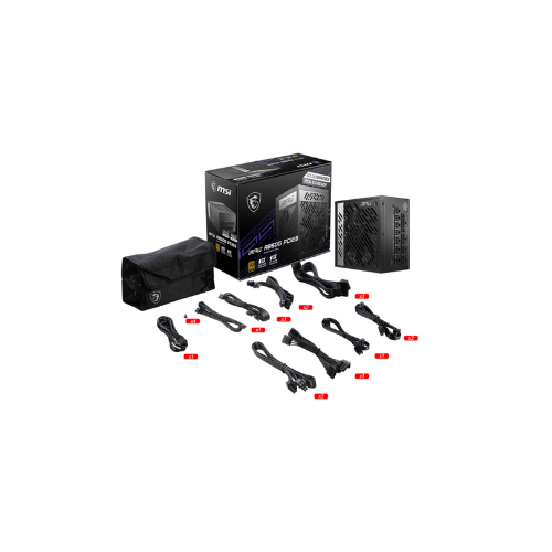 MSI MPG A850G 850W 80+ Gold GEN 5.1 ATX 3.1 Full Modüler 135mm Fanlı PSU