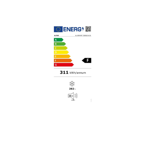 Altus AL 809 NF 8 Çekmeceli Dikey No Frost Derin Dondurucu