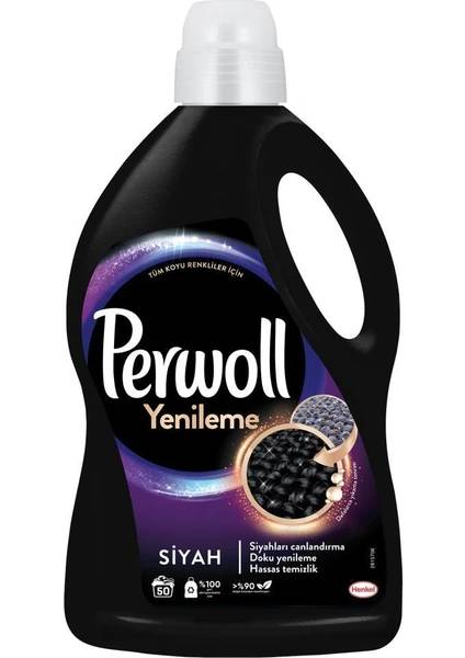 Perwoll Yenileme Renkli 2.97L & Perwoll Yenileme Siyah 2.97L & Perwoll Yenileme Beyaz 2.97L & Perwoll Yenileme Çiçek Cazibesi