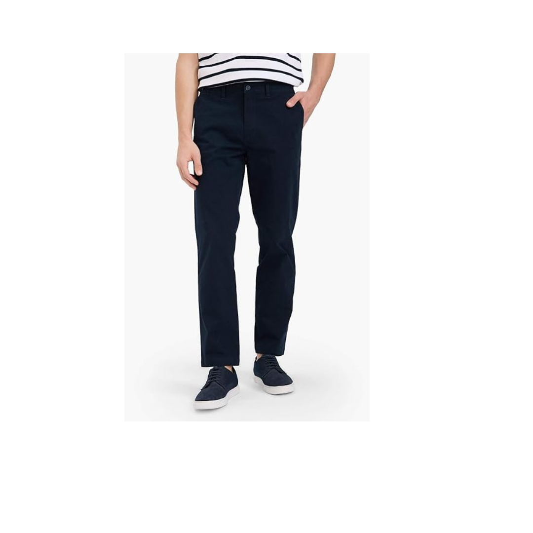 DeFacto Regular Fit Normal Kesim Cepli Düz Paça Chino Pantolon