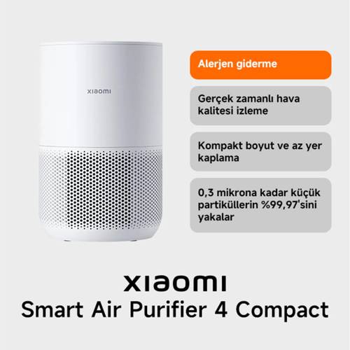 Xiaomi Smart Air Purifier 4 Compact Akıllı Hava Temizleyici