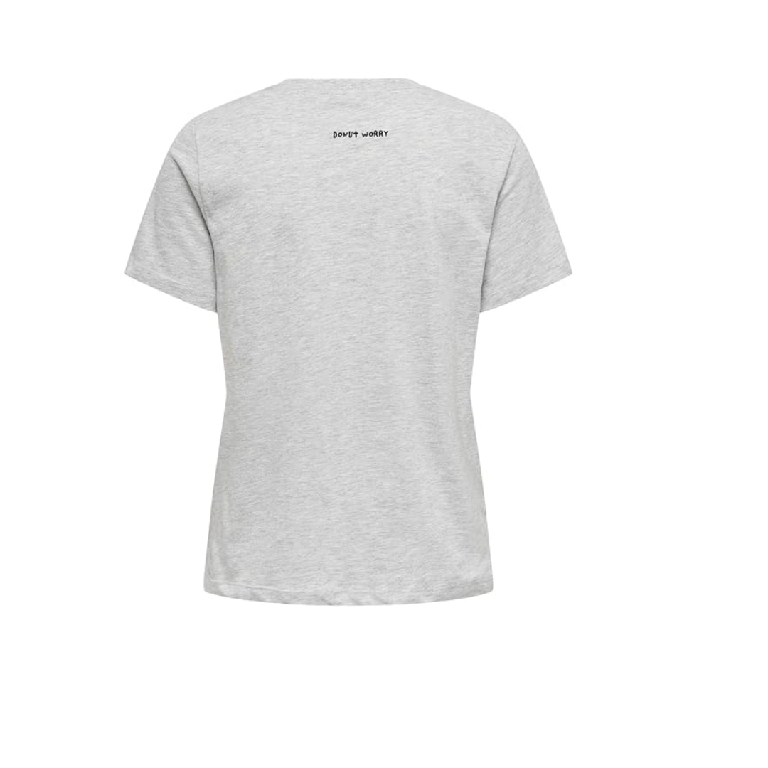 ONLY ONLFOODIE LIFE REG S/S TOP BOX JRS Tişört Kadın