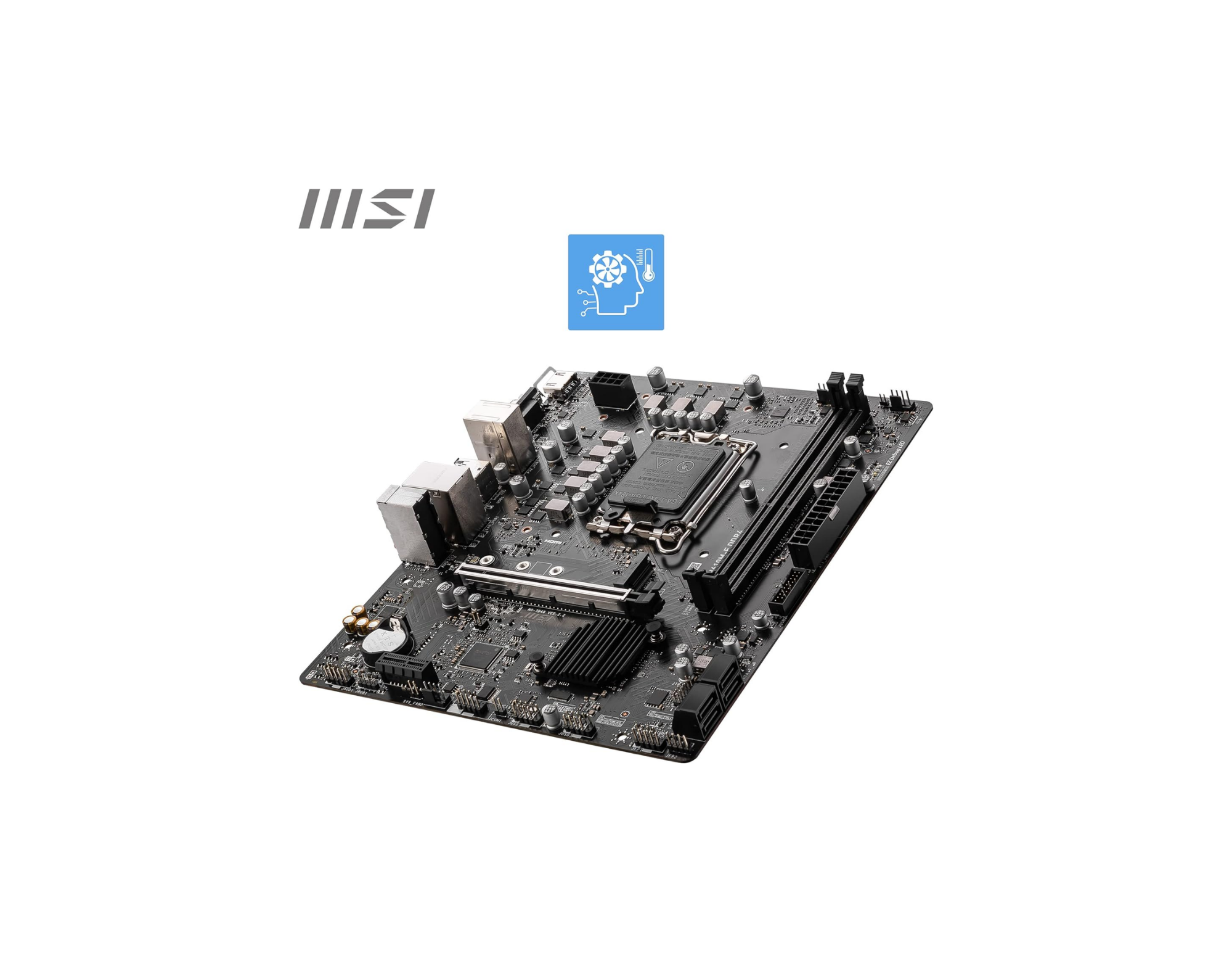 MSI MB PRO H610M-E DDR4 SOKET 1700 DDR4 3200(OC) HDMI VGA M.2 USB3.2 1x 1G LAN mATX Anakart