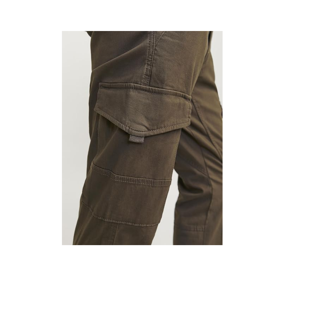 JACK & JONES Kargo Pantolon Lastikli Paça Dar Kesim, 12139912