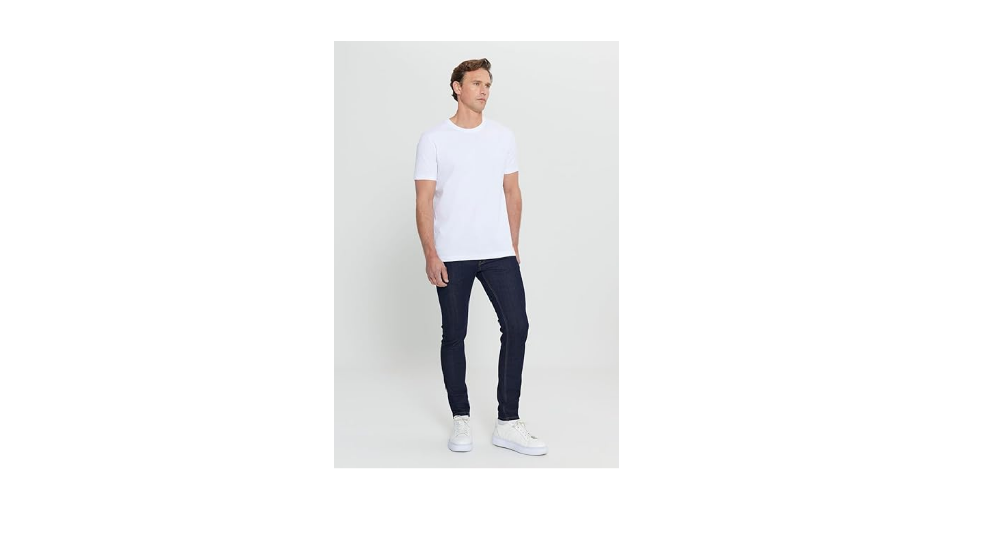 AC&Co/Altınyıldız Classics Slim Fit Dar Kesim%100 Pamuk Bisiklet Yaka Kısa Kollu Tişört