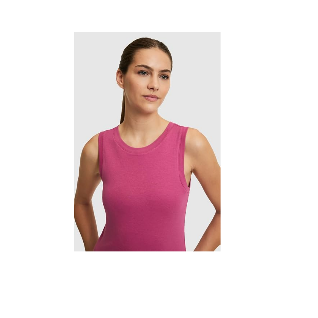 U.S. Polo Assn. Kadın Fuşya Tişört Basic 50323534-VR023