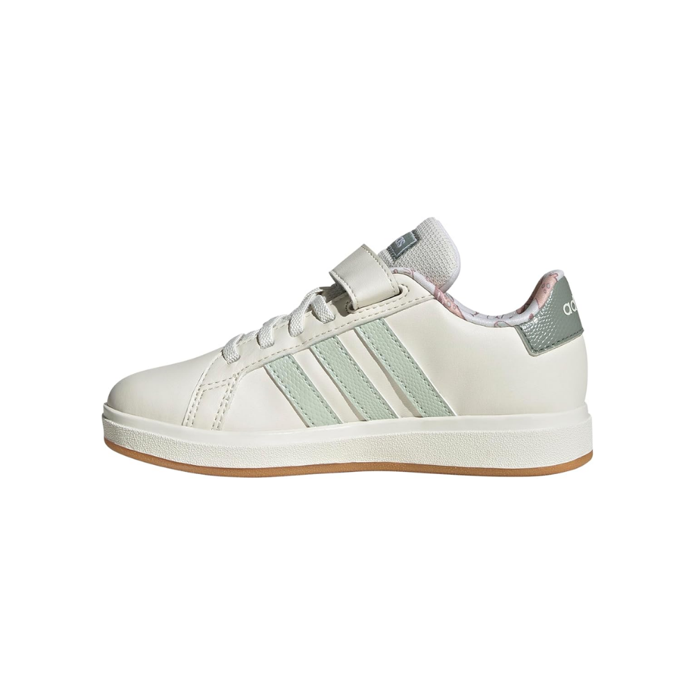 Adidas Dino Grand Court ELC Ayakkabı Çocuk Unisex Yeşil - Krem thumbnail