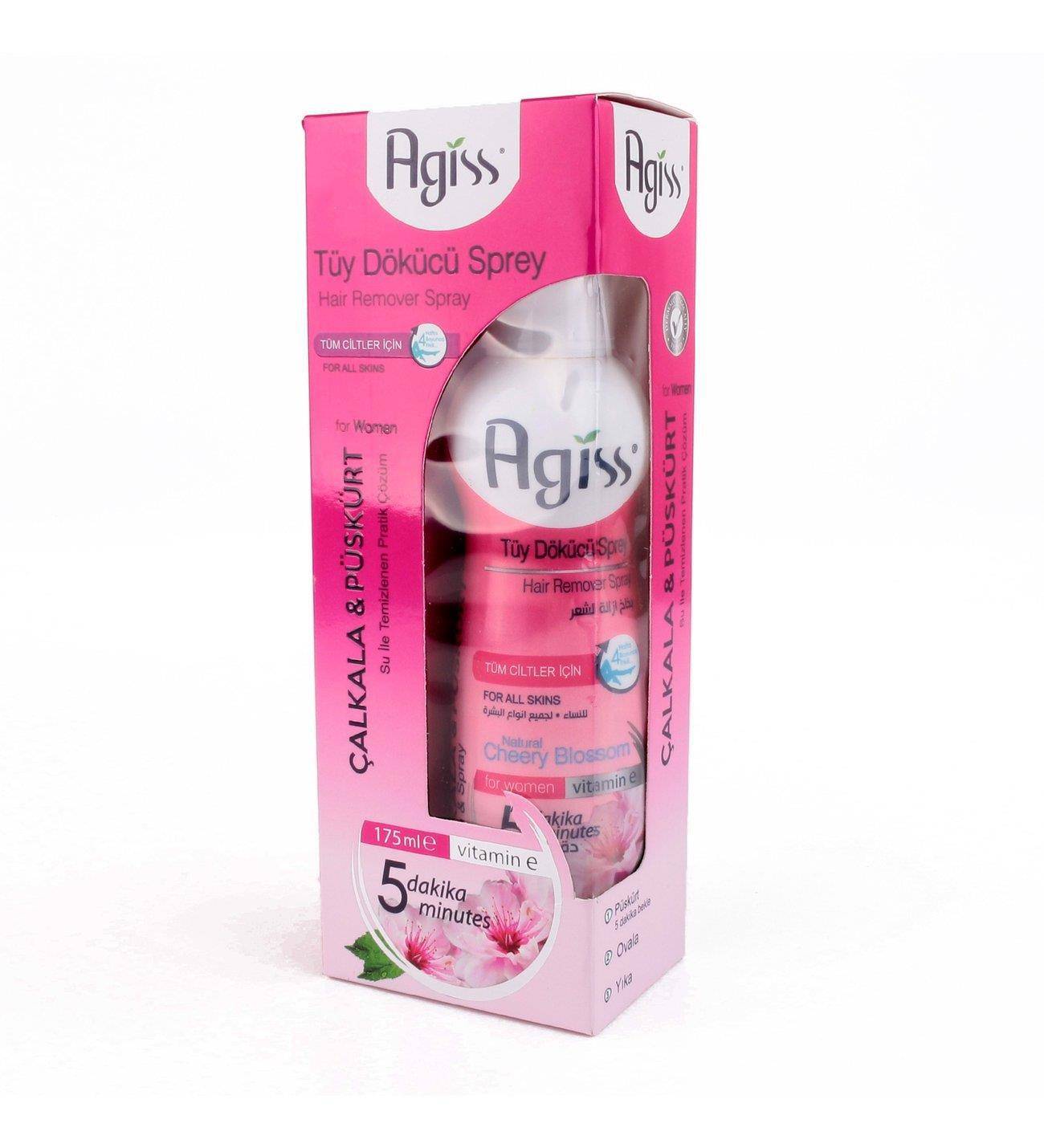 Agiss Tüy Dökücü Krem Sprey 175 ml Woman