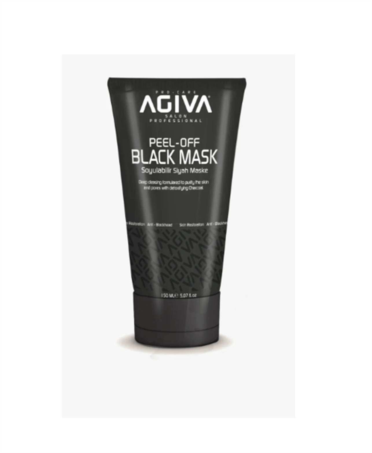Agiva Soyulabilir Siyah Maske 150 ml