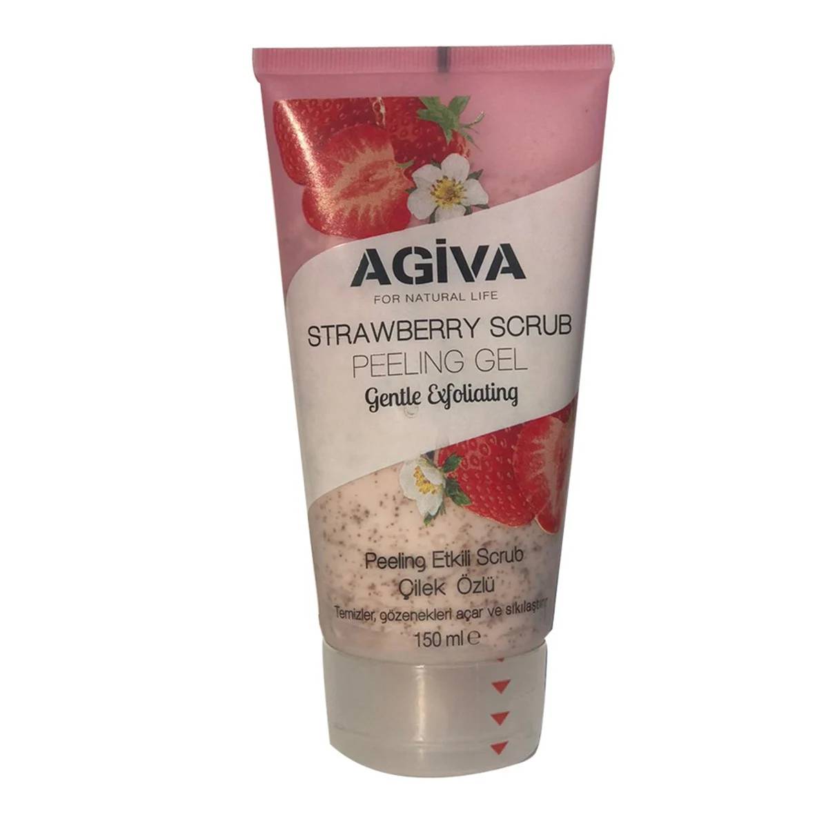 Agiva Strawberry Scrub Peeling Gel Çilek Özlü 150 ml thumbnail
