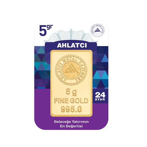 Ahlatcı 5 g 24 Ayar Altın thumbnail
