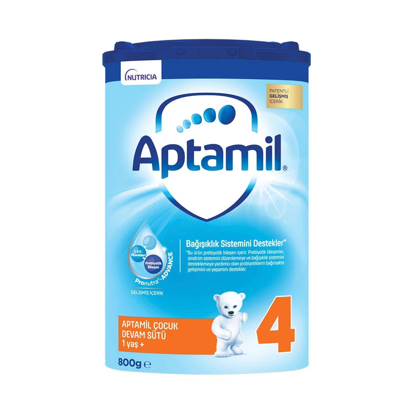 Aptamil 4 Çocuk Devam Sütü 800 Gr thumbnail
