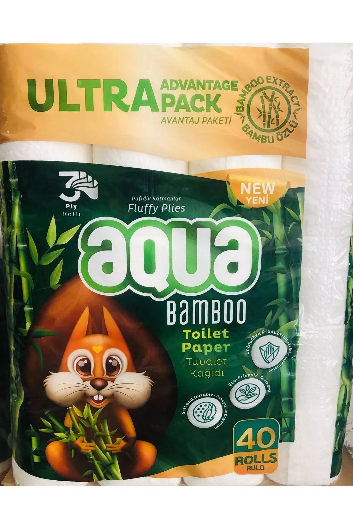 Aqua 40’li Bambu Tuvalet Kağıdı 3 Katlı thumbnail