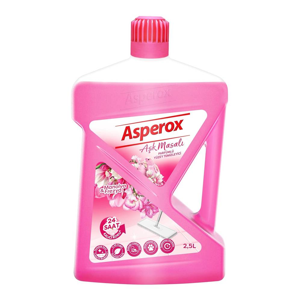 Asperox Aşk Masalı Parfümlü Yüzey Temizleyici 2.5 L
