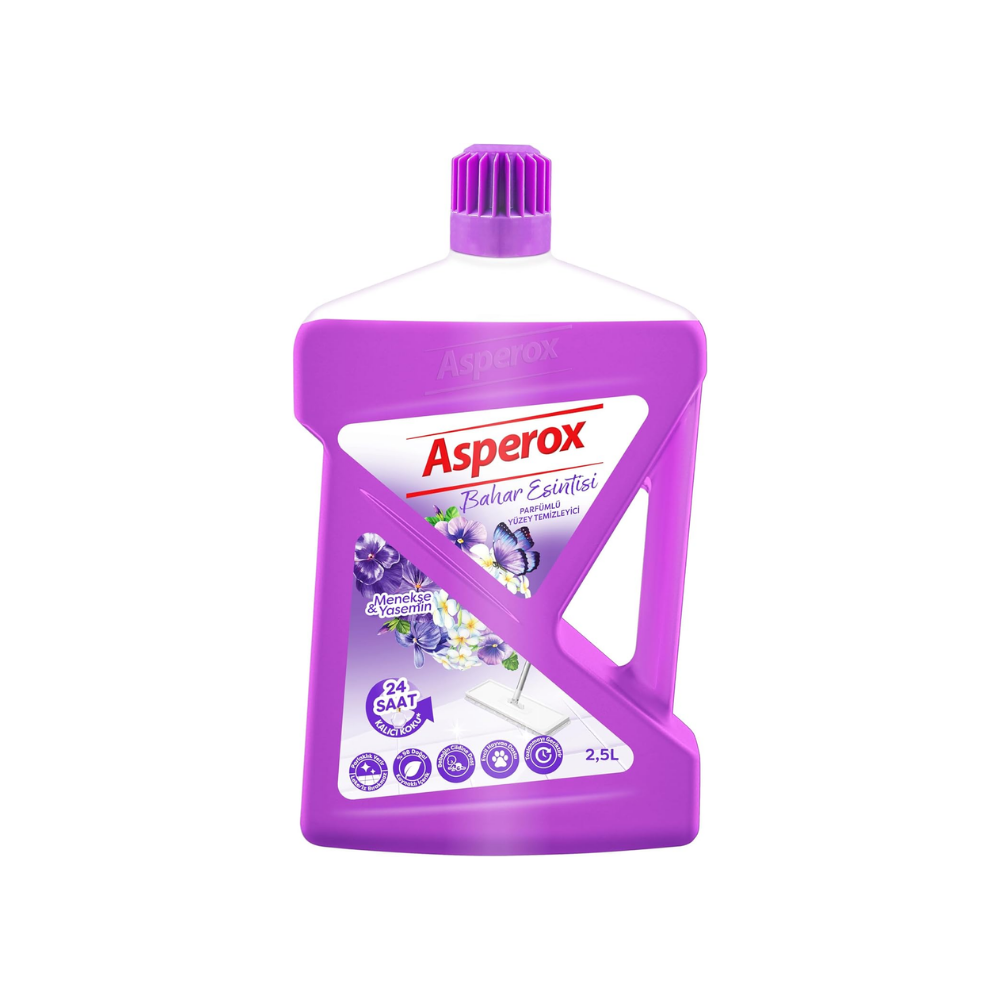 Asperox Bahar Esintisi Yüzey Temizleyici Menekşe & Yasemin 2500 ml