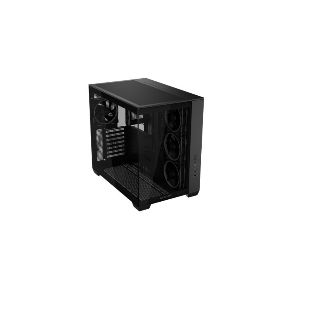 ASUS A Fanlı Panoromik Mid Tower Siyah Gaming Kasa