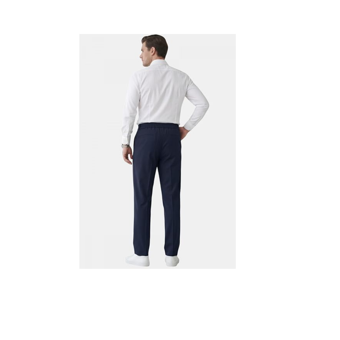 DeepSEA Baggy Fit Pileli Kumaş Pantolon – Likralı, Beli Lastikli Rahat Kesim Erkek Pantolon 2600920