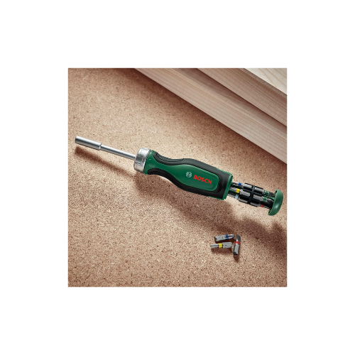 Bosch Home and Garden 12 Uçlu Cırcırlı Tornavida
