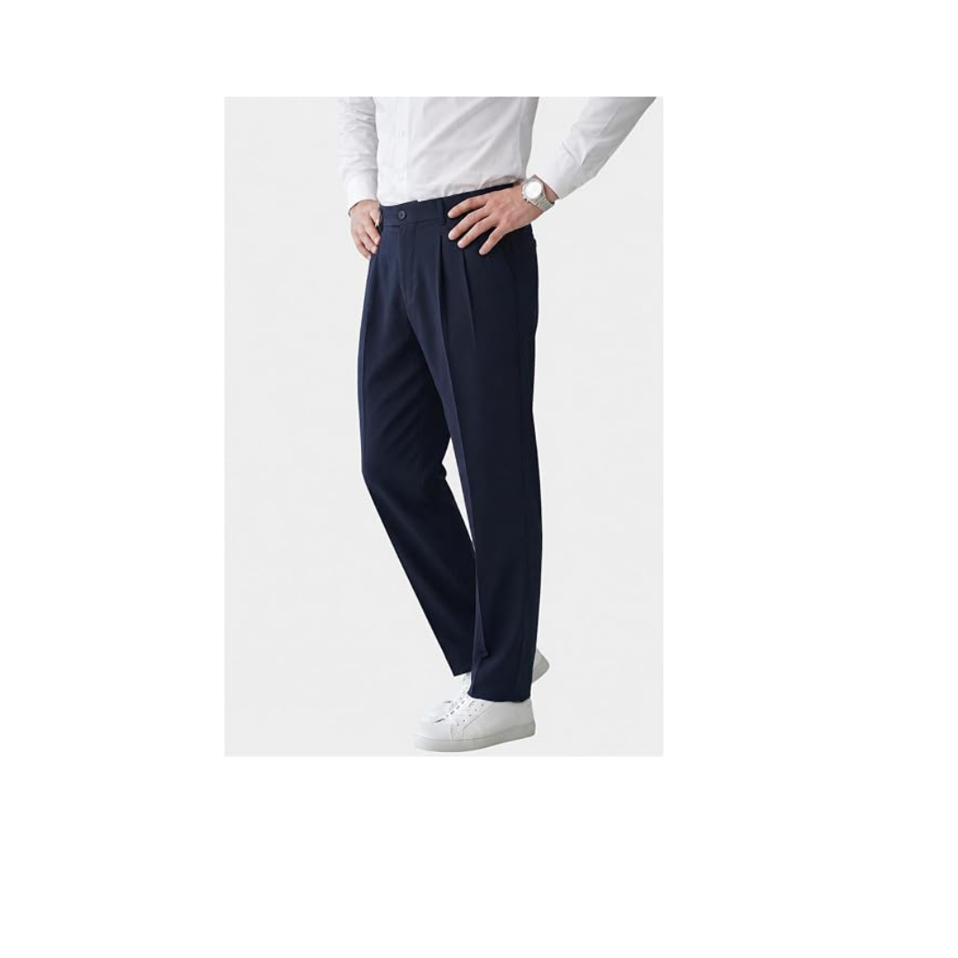 DeepSEA Baggy Fit Pileli Kumaş Pantolon – Likralı, Beli Lastikli Rahat Kesim Erkek Pantolon 2600920